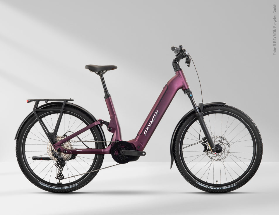 Raymon Bikes, E-MTB, Gravelbikes und Trekkingräder